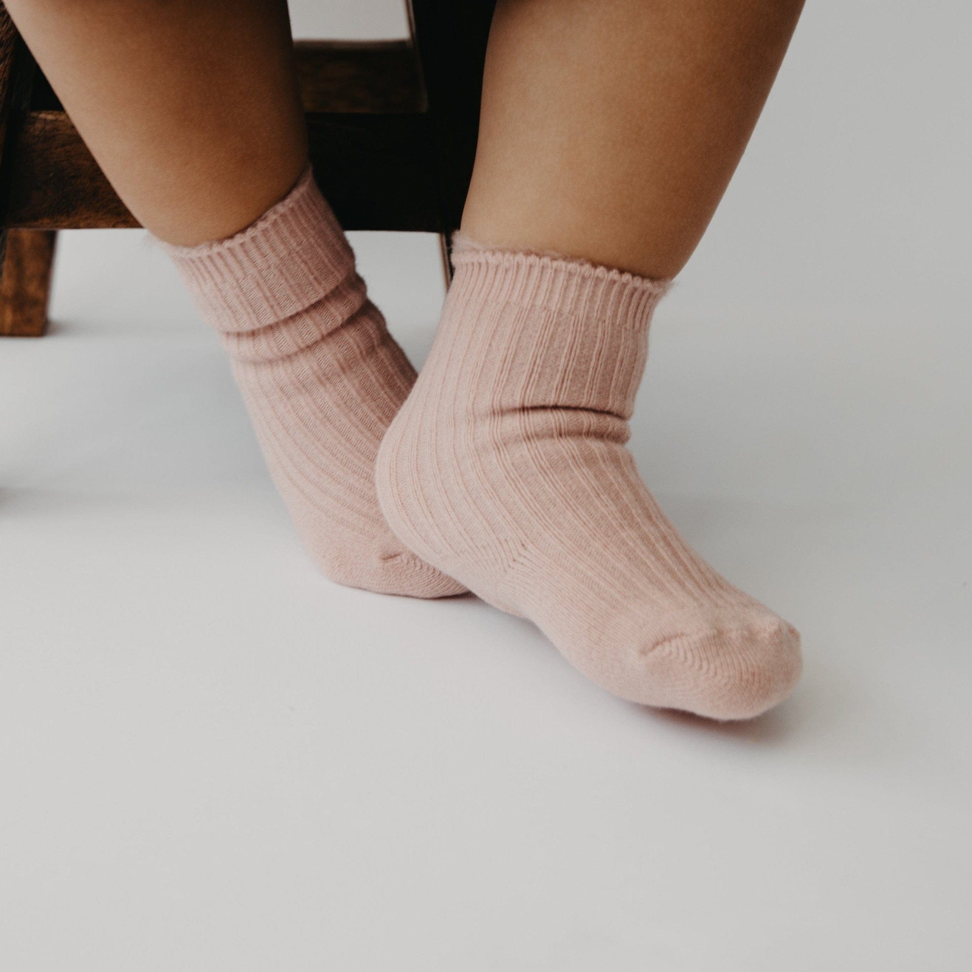 Blush Cozy Fuzzy Socks – Soft, Warm Baby Socks for Every Occasion