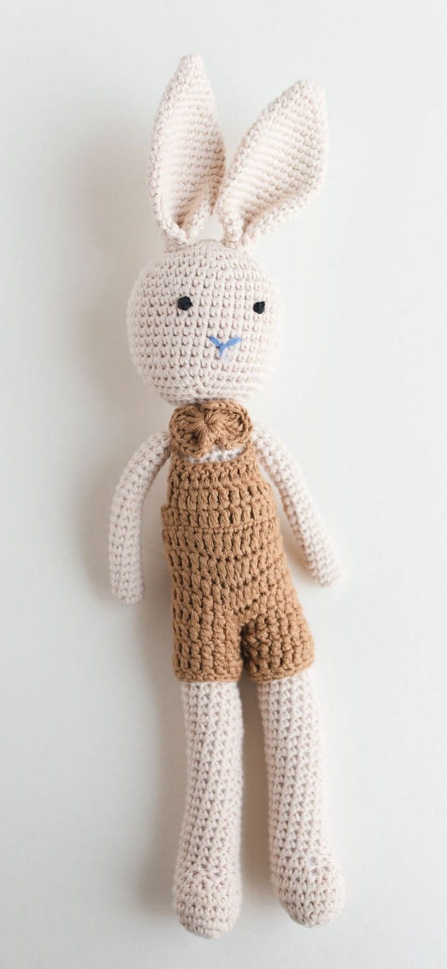 NarZ Baby Crochets Large Bunny (pants) Crochet Bunny Doll