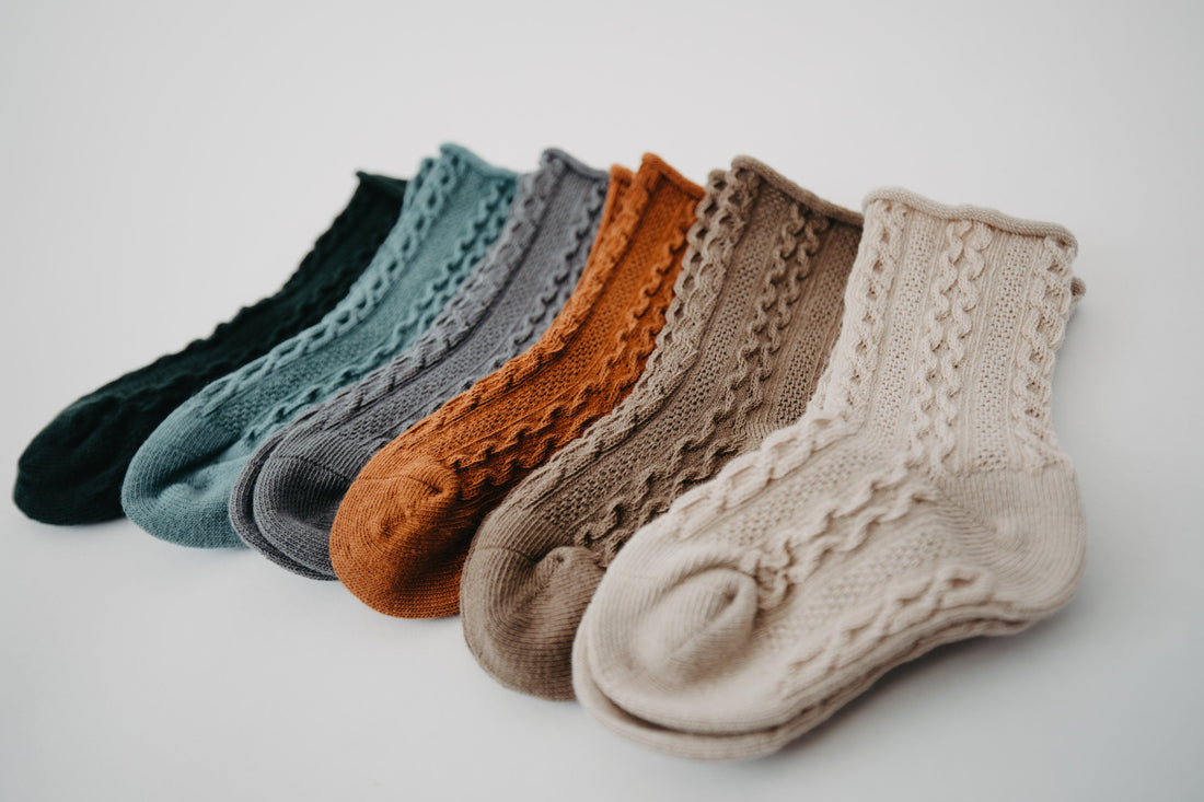 Narz Baby Socks Cable Knit Socks