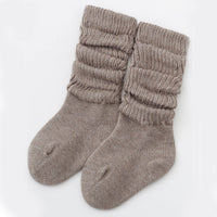 Narz Baby Socks Clay / 0-6 MO Squiggle Scrunch Socks