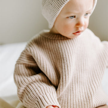 Narz Baby sweater Chase Oversized Pullover - Chai