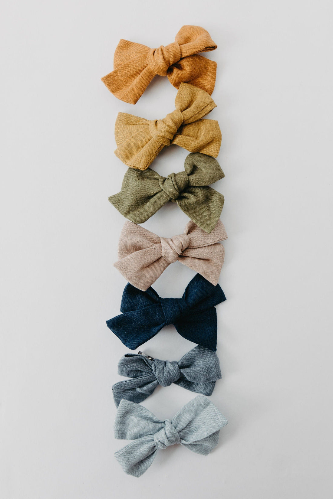 Narzbaby Bows Linen Hair Bow